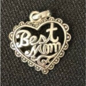 Heart 'Best Mom' Pendant